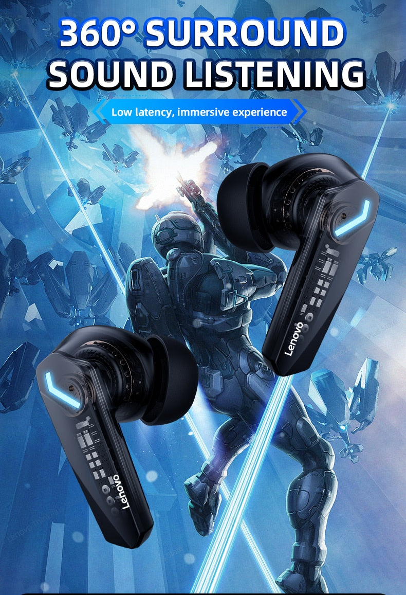 Lenovo GM2 Pro Bluetooth 5.3-oortelefoons