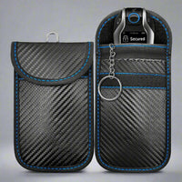 Premium car key protection case with RFID blocking technology for enhanced security and anti-theft measures.