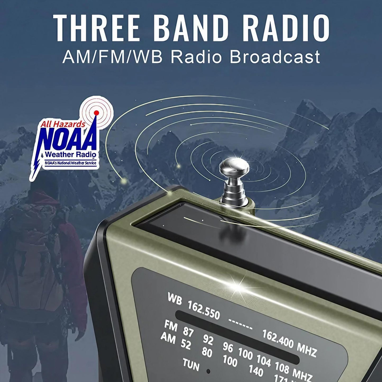 SurviveWave™ Series – Emergency Multi-Power Radios