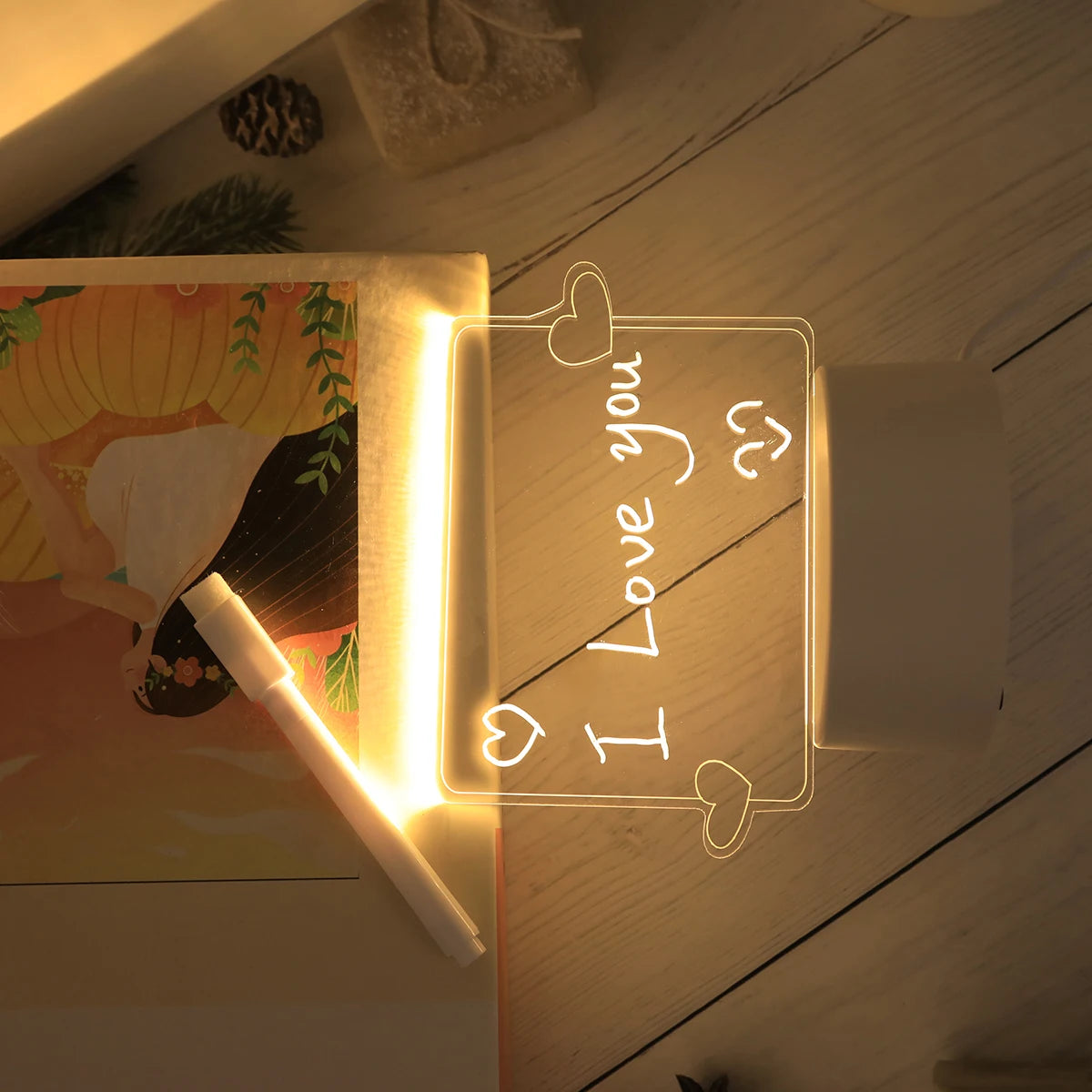 GlowScript™ – Nachrichten-Leuchtpad