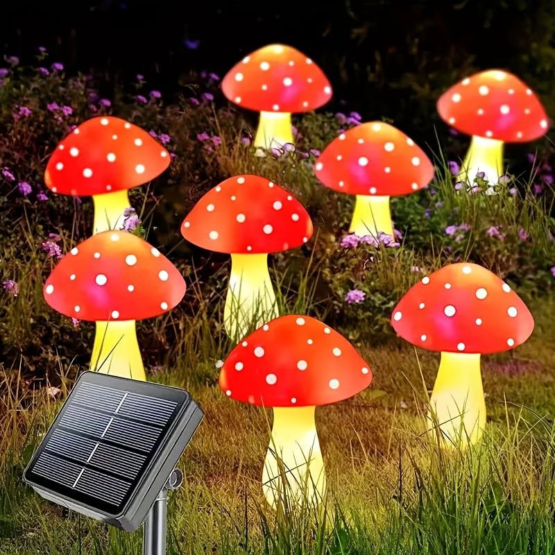 GlowShroom™ Solar-Lichterkette in Pilzform