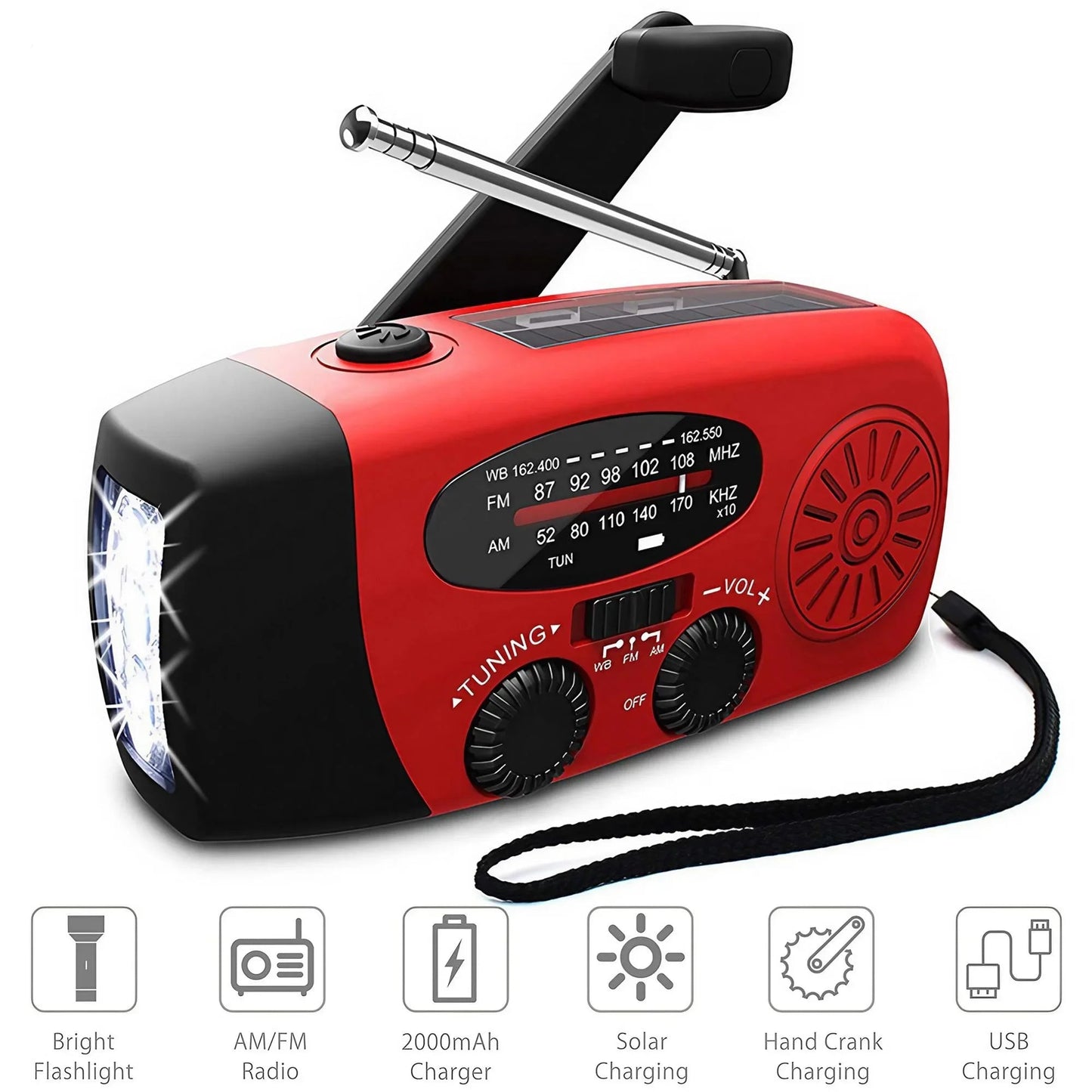 SurviveWave™ Series – Emergency Multi-Power Radios