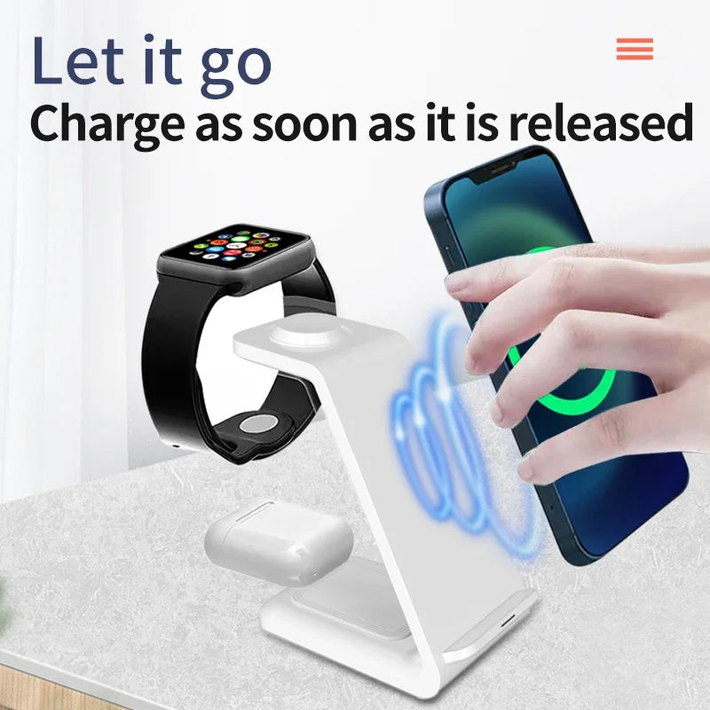 TriCharge™ 3-in-1-Drahtlosladestation