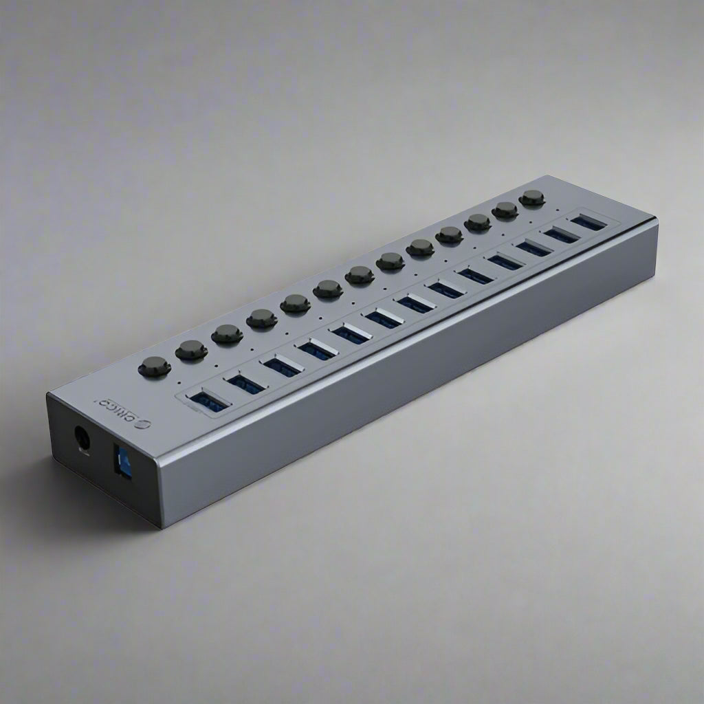 ORIHUB™ – 7/10/13/16-Port USB 3.0 Smart Hub mit Stromversorgung