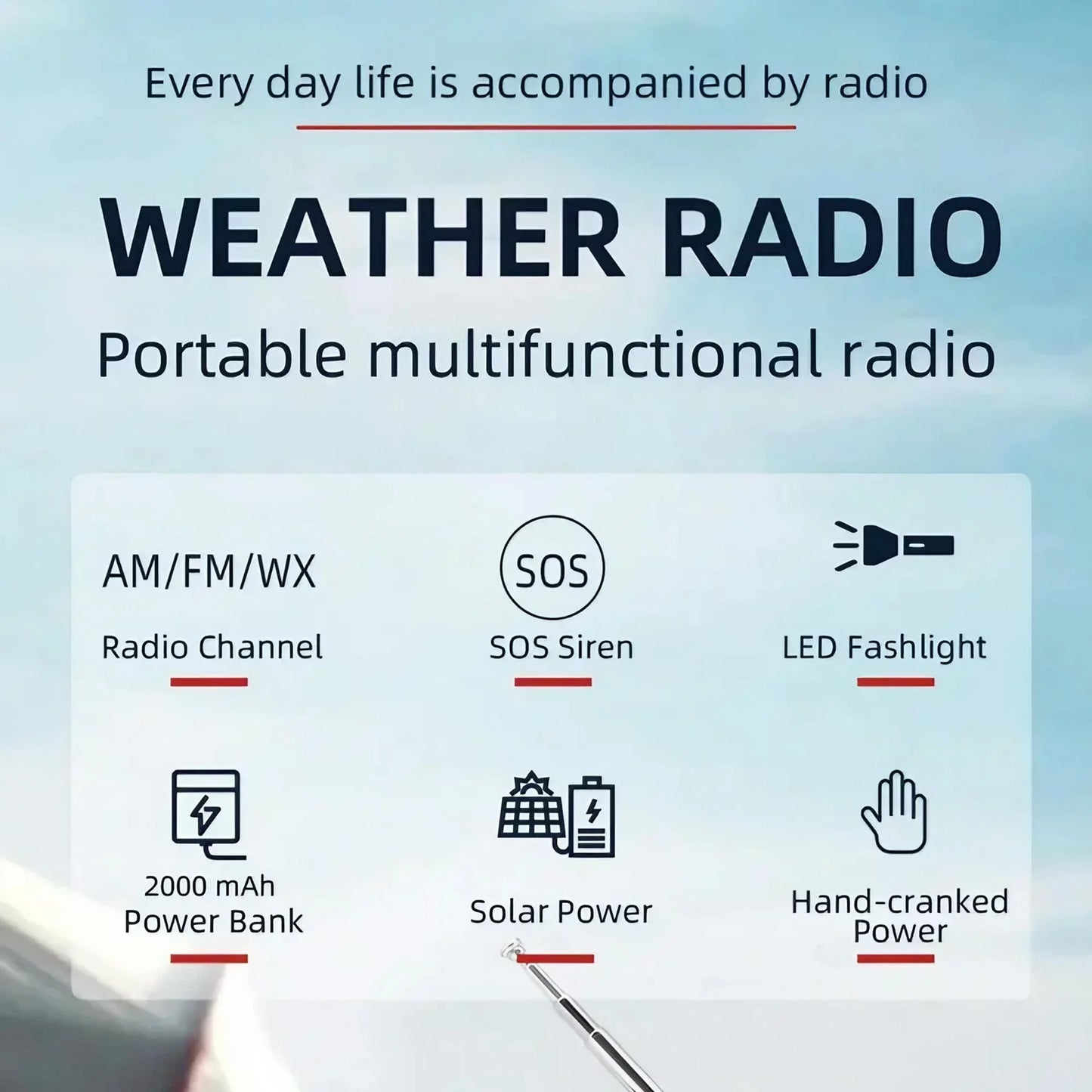 SurviveWave™ Series – Emergency Multi-Power Radios