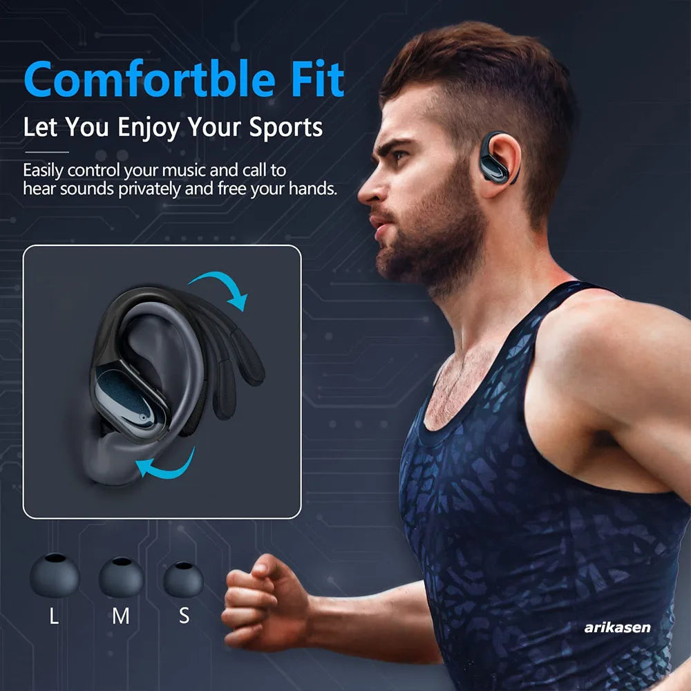 SportBuds™ – Bluetooth 5.3-Ohrhörer mit 75-Stunden-Akku und ENC-Mikrofon