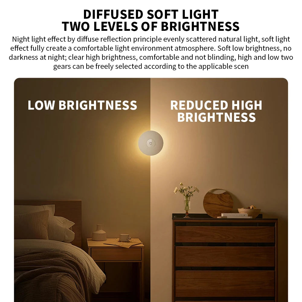 Mijia Glow™ – Xiaomi Nachtlampje 3 (oplaadbaar, bewegingssensor)