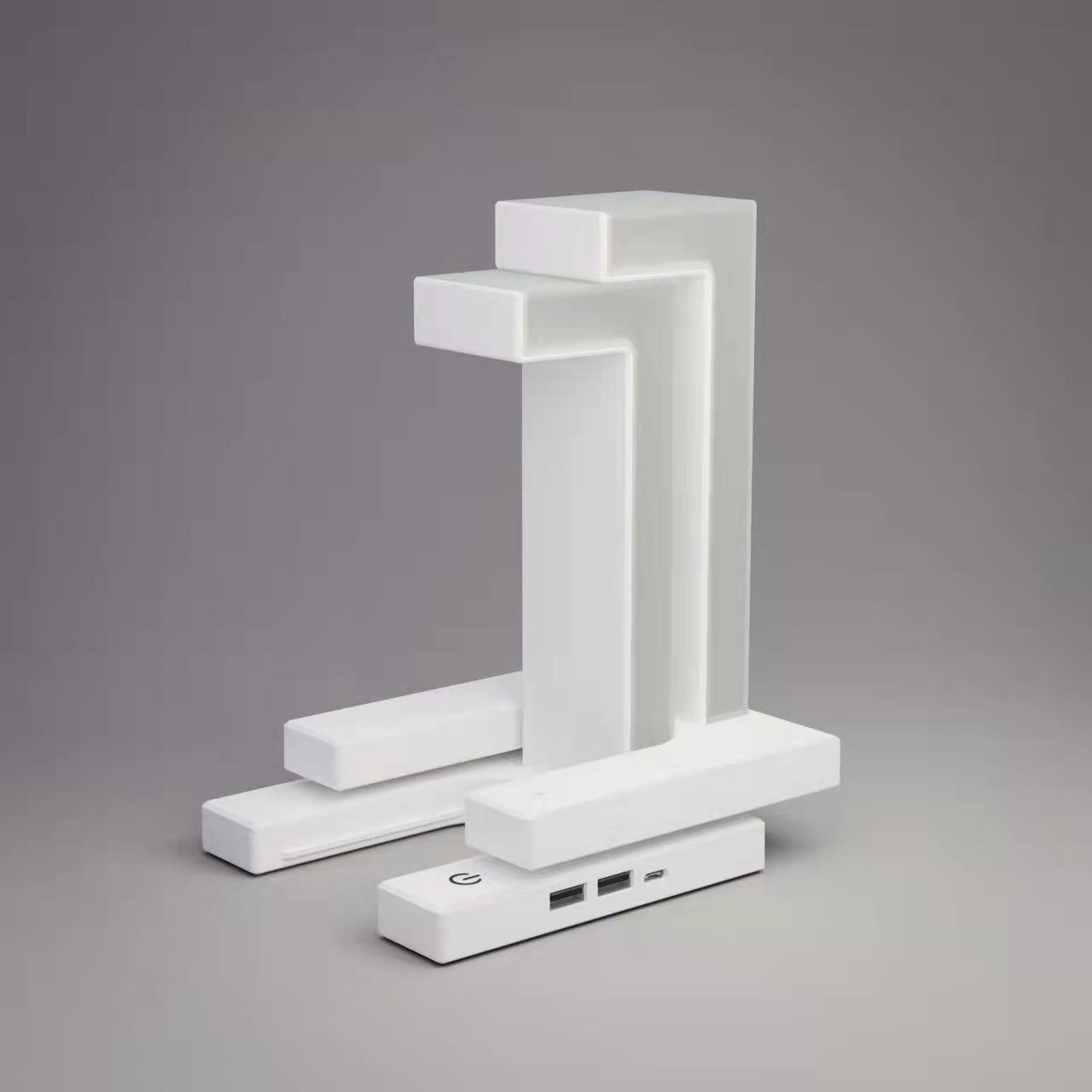 LumiFloat – Draadloze LED-bureaulamp met oplaadfunctie