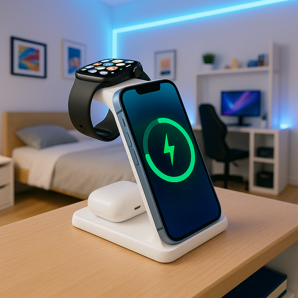 TriCharge™ 3-in-1-Drahtlosladestation
