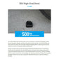 Smart waterproof fingerprint padlock with advanced sensor, key access, and biometric security for enhanced protection.