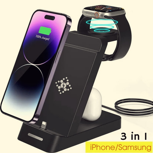 VoltBase™ 3-in-1 magnetisches kabelloses Ladegerät