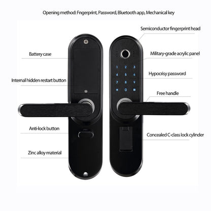 SecureTouch™ Smartes Fingerabdruck-Türschloss