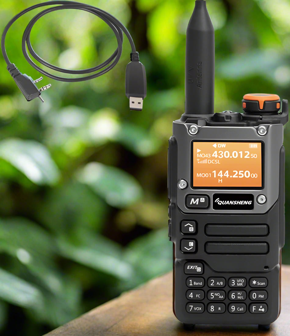 Quansheng UV K5™ – Multiband-AM/FM-Kommunikationsradio