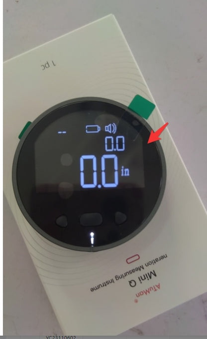 MiniMeasure™ – LCD digitale liniaal met 99 m ultra-bereik
