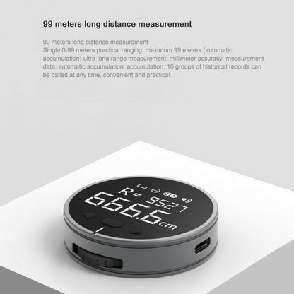MiniMeasure™ – LCD digitale liniaal met 99 m ultra-bereik
