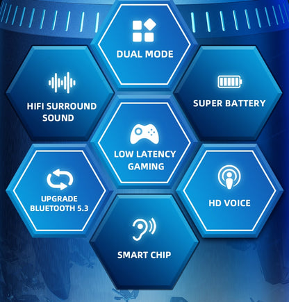 Lenovo GM2 Pro Bluetooth 5.3-oortelefoons