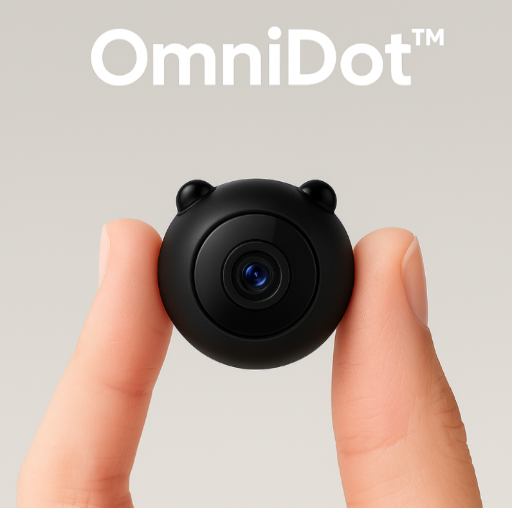 OmniDot™ – Ultra Compact Wireless Mini Camera