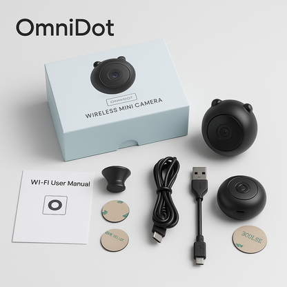 OmniDot™ – Ultra Compact Wireless Mini Camera