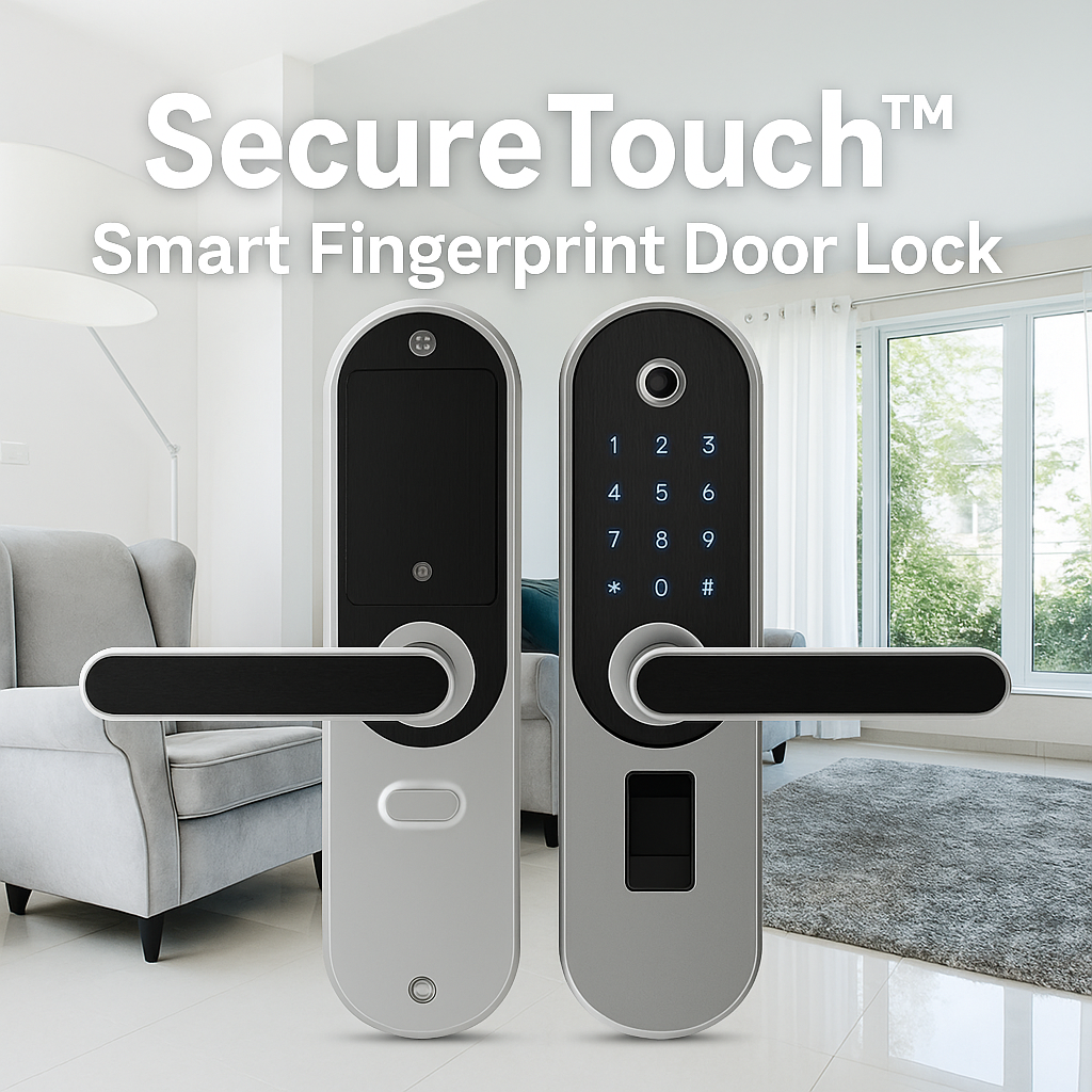 SecureTouch™ Smartes Fingerabdruck-Türschloss
