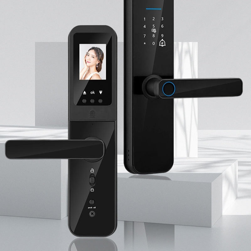"Smart security meets elegant design — TouchNView Lock for modern living." 