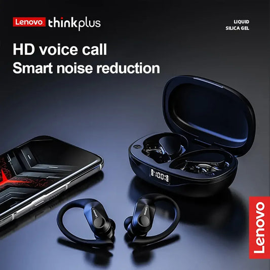 Lenovo LP75 wireless Bluetooth earphones with advanced audio quality for seamless music and call experience