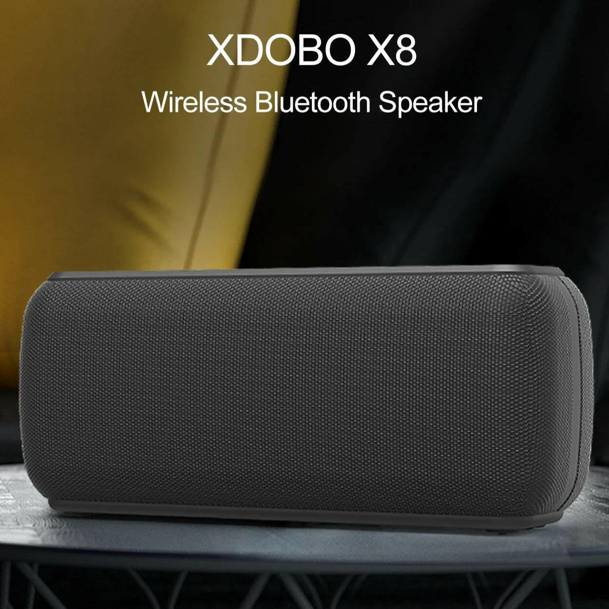 Portable Bluetooth speakers with built-in power bank feature, ideal wireless speakers for travel and outdoor use.