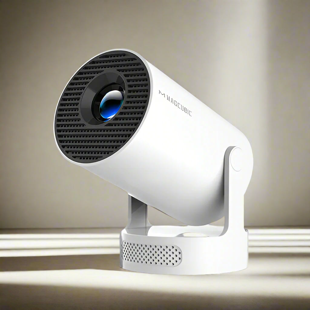 4K WiFi HY300 PRO+ Smart Projector, mini projector for mobile, and best portable projector under $200