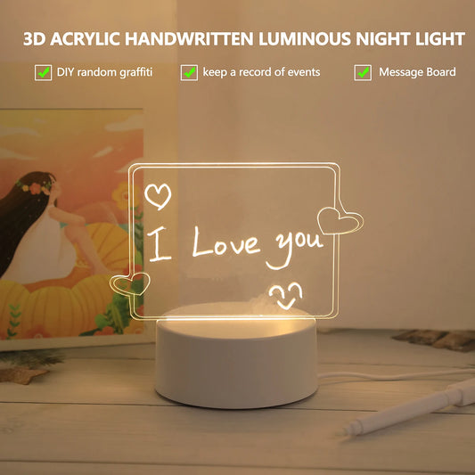 GlowScript™ – Nachrichten-Leuchtpad