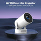 4K WiFi HY300 PRO+ Smart Projector, mini projector for mobile, and best portable projector under $200