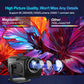 4K Android Projector HY320 displaying vibrant images with advanced home theater technology for cinematic experiences