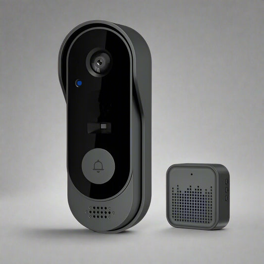 Tuya WIFI Camera Doorbell offers wireless home security with real-time video monitoring and smart app alerts.